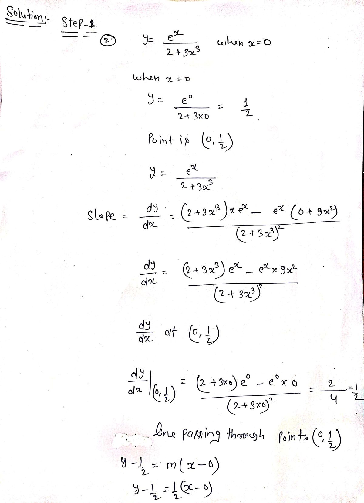 Calculus homework question answer, step 1, image 1